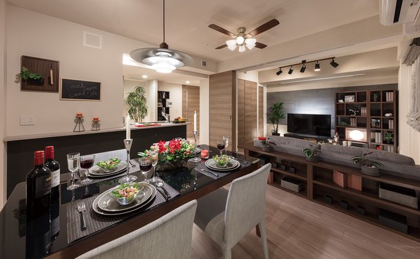 LIVING DINING