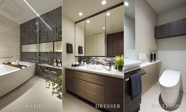 BATHROOM / DRESSER / RESTROOM