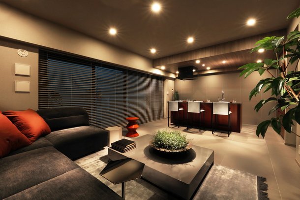 LIVING DINING KITCHEN
