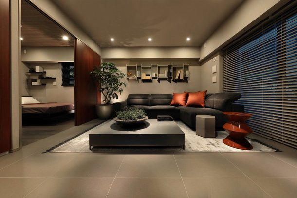 LIVING DINING KITCHEN