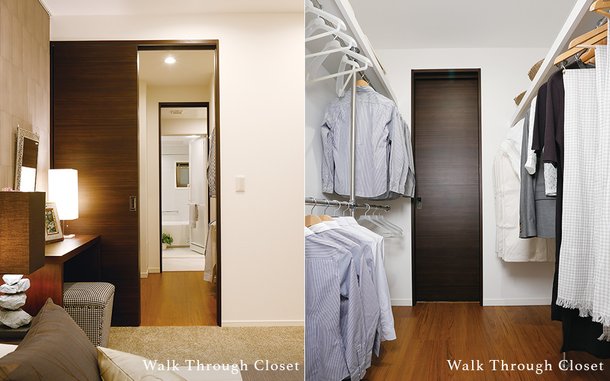 Walk Through Closet
