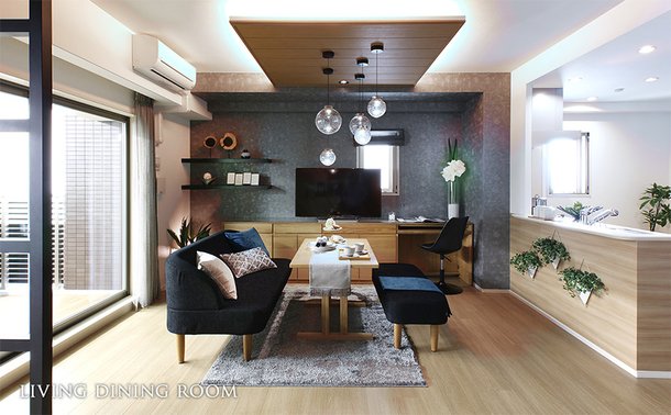 LIVING DINING ROOM