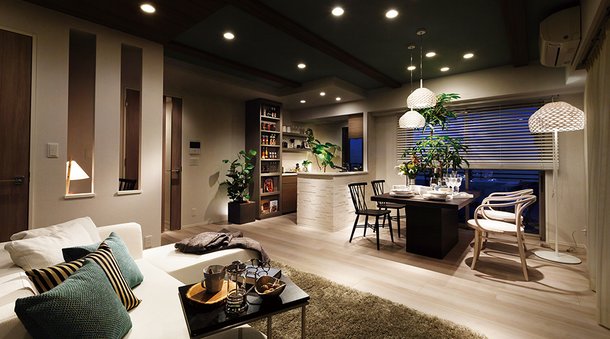 LIVING DINING