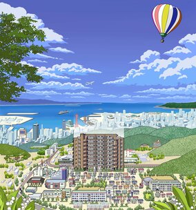 ワコーレシティ西鈴蘭台駅前
