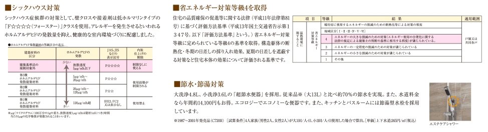 省エネや環境へのやさしさを、さまざまな視点で追求