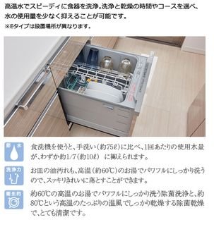 節水効果が高い食器洗い乾燥機
