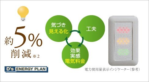 電力一括受電とD'sエネルギープラン※1で電気料金を削減