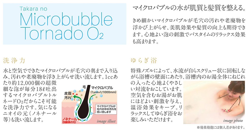たからのマイクロバブルトルネードO2