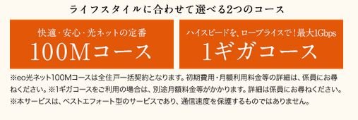 全住戸一括契約(100Mコース)