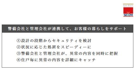 「LIFE EYE'S セコムシステム」