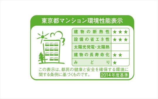 東京都マンション環境性能表示