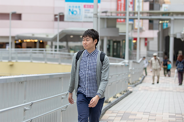 高槻市に住んで、暮らしやすさを実感されているS様。