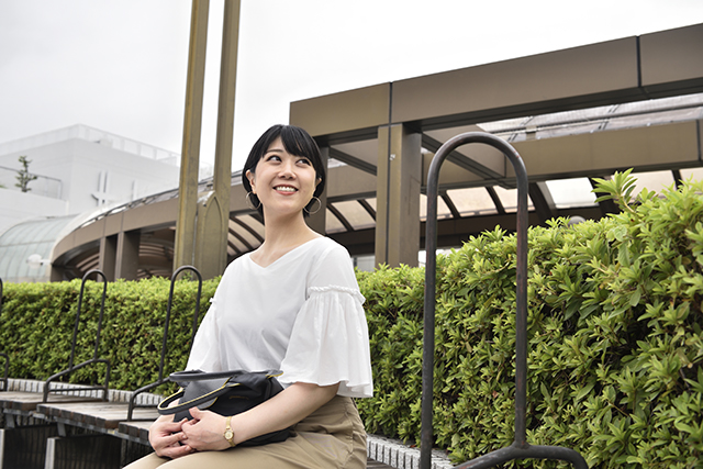 住み慣れた街で一人暮らしを楽しむK様。