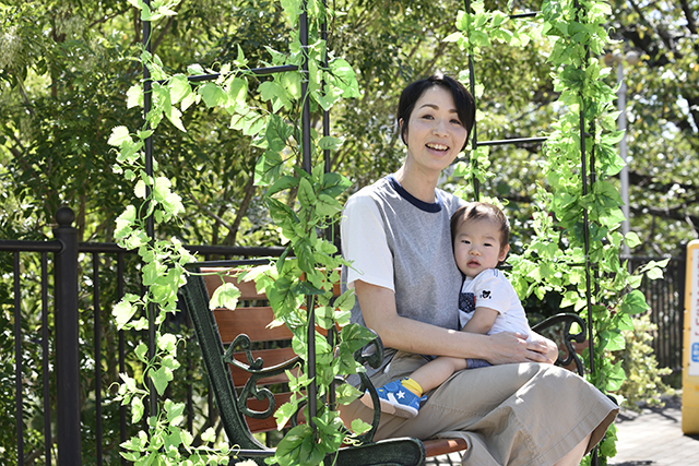 アクセスも便利で暮らしやすいという奥様。