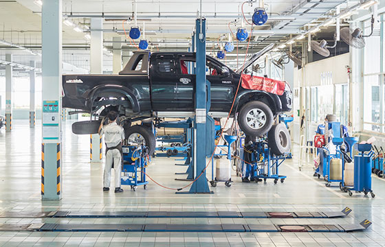 「モノづくりの街」産業が盛ん