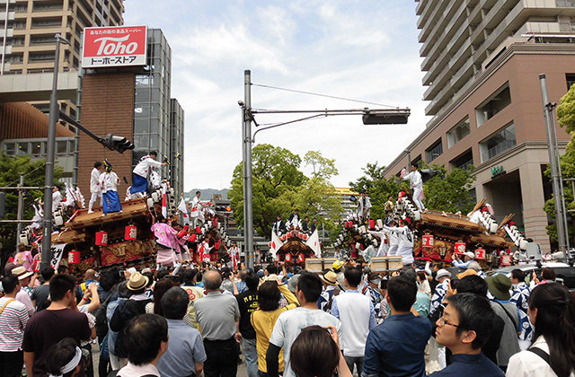 灘のだんじり祭り