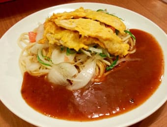 あんかけスパゲッティ