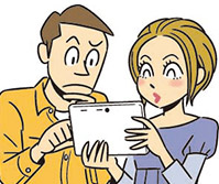 家を探している住探さん夫婦