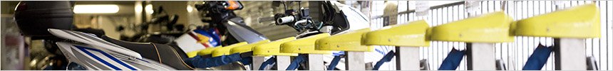 バイク置き場付き物件特集