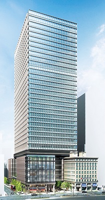 京橋の再開発複合ビル、地域防災の拠点に／日本土地建物