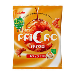 カフェラテの味わい再現　東ハト「パイクロ・カフェラテ味」