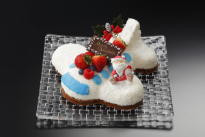 限定10機! 飛行機型の可愛いクリスマスケーキ!! 　羽田エクセルホテル東急で