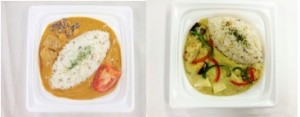 バターチキンなど無印の人気カレーをイメージ 　ファミマが十六雑穀配合のご飯使用 