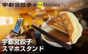 やっぱりiPhoneには宇都宮ギョウザ？ 　おいしそうな食品サンプル付きケース