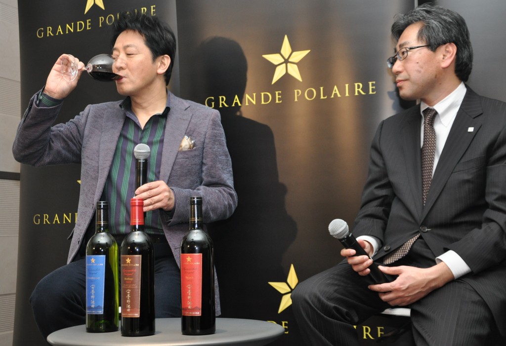 サッポロが高級日本ワインで世界と勝負　 ワイン通の辰巳琢郎氏もうなる出来栄え