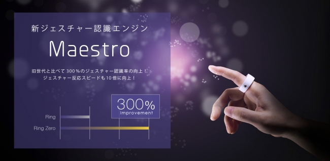 指で“魔法”？の最新モデル　指輪型ウェアラブルデバイス