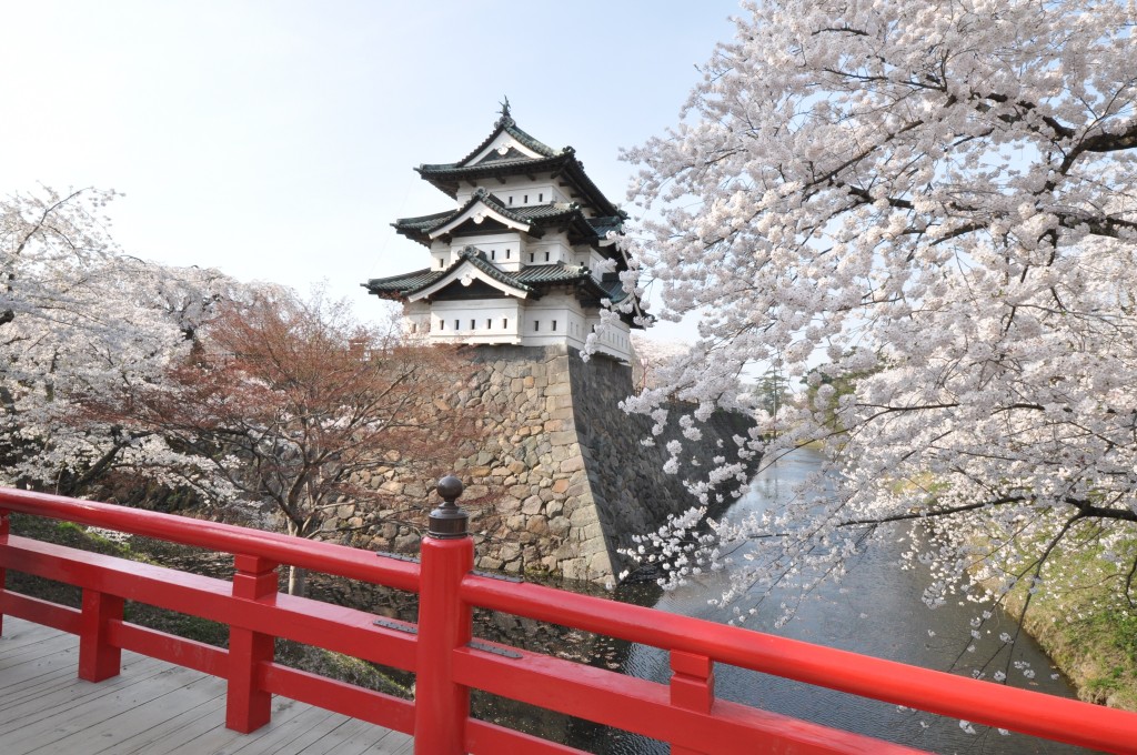 弘前城の内濠を一般開放 　内濠からの眺めを堪能できるのは今年だけ！
