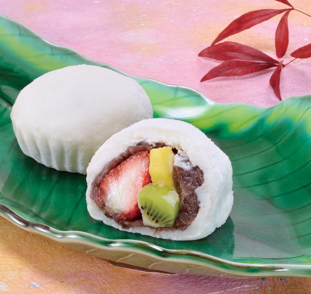 金賞の巨大フルーツ大福 　生の和菓子で初！モンドセレクション