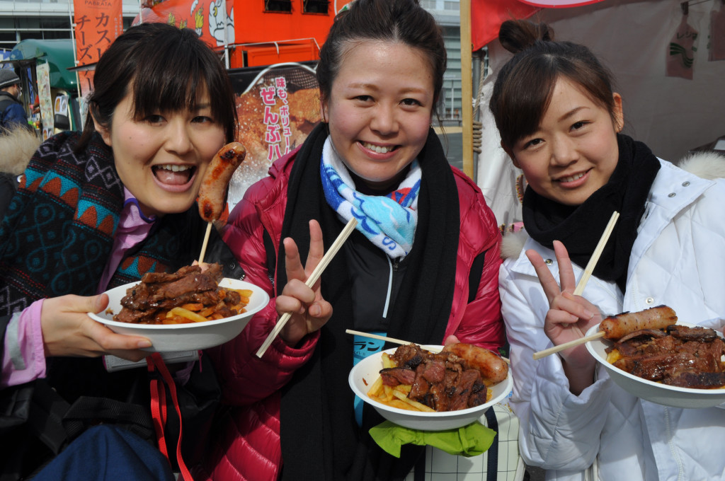 グルメ×ランニング　食べて走って！