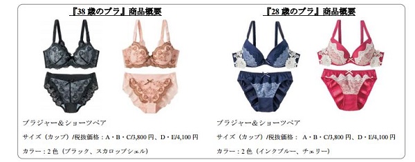 美しいラインを復活させる「38歳のブラ」 変化する体形に合わせよう