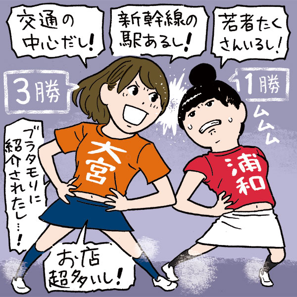 【埼玉】浦和と大宮、どっちが上か？　街のイメージ調査で埼玉県民が答えたのは……