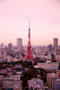 世界貿易センタービルディングから見た東京タワー 世界貿易センタービルディングから見た東京タワー