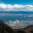 比叡山から眺めた琵琶湖